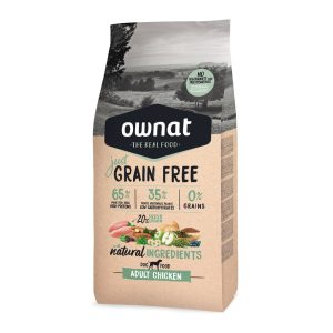 ow just grain free adult chicken dog saco front l .jpg